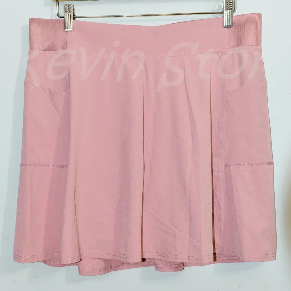 Pink NWT‎ 32 Degrees ladies Flowy woven lightweight skorts